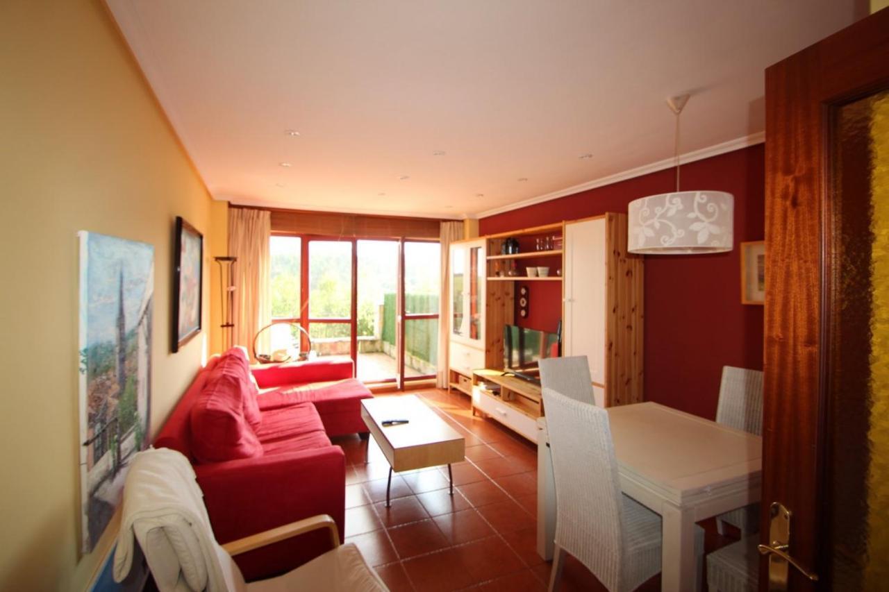 Apartamento En Complejo Residencial Rovacias Comillas Buitenkant foto